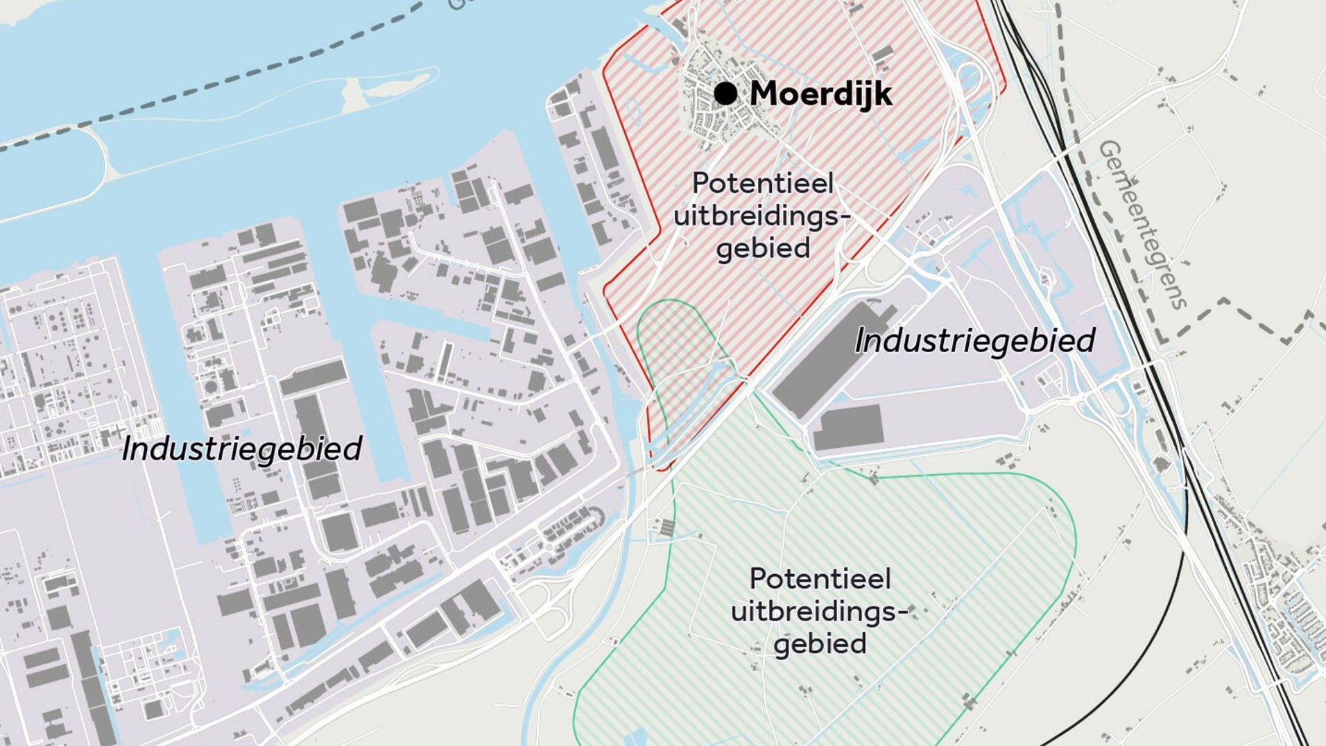Uitbreidingsgebied Powerport Moerdijk wide