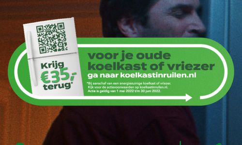 Help het klimaat en je portemonnee, lever je oude koelkast in