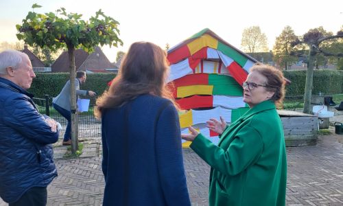 Heb jij de aangeklede huisjes al gezien?