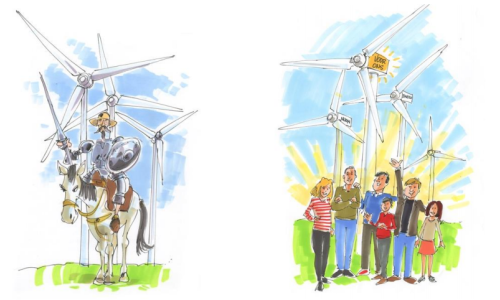 Energie A16 in het energiecafé