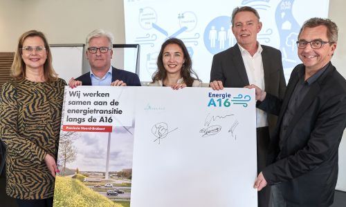 Ondertekening convenant energietransitie langs A16