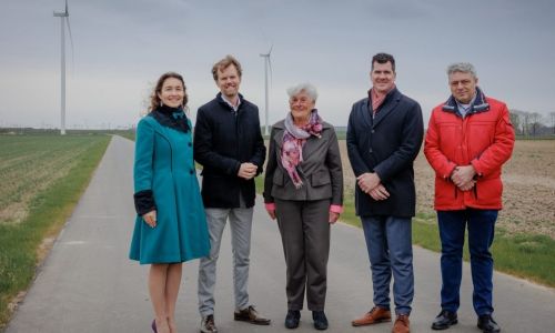 Windpark Klaverspoor dit voorjaar feestelijk geopend